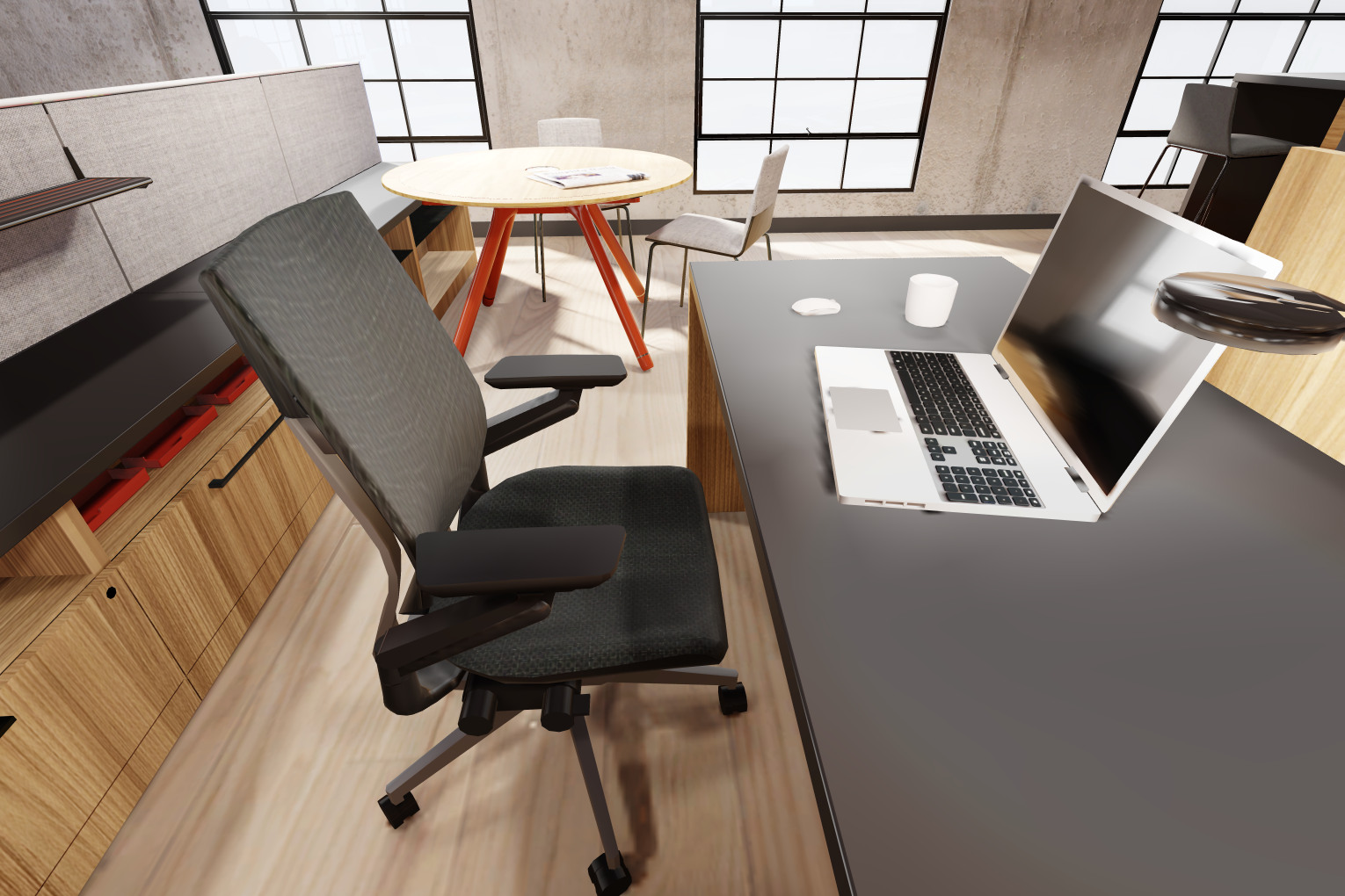 Office furniture design virtual showroom